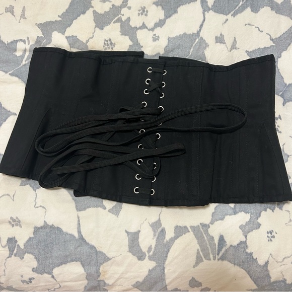 Corset Story Cotton Waist Training Corset with Zip - Picture 4 of 6